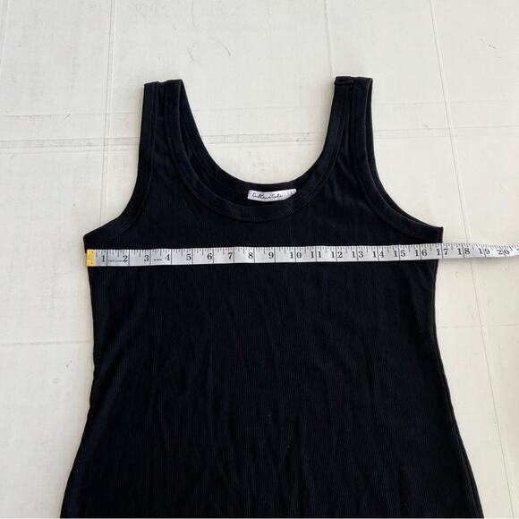New CULTURE CODE Full Size Ribbed Round Neck Tank Top Women’s SIZE L Black - Picture 5 of 8